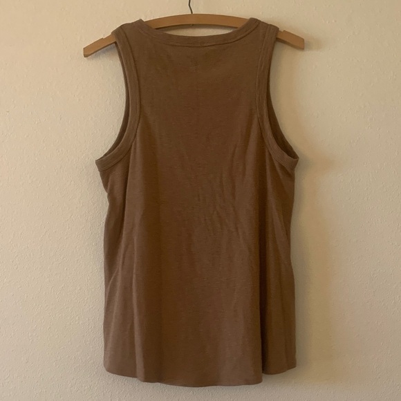 Time and Tru Women's Brown Tank Top - Picture 3 of 5